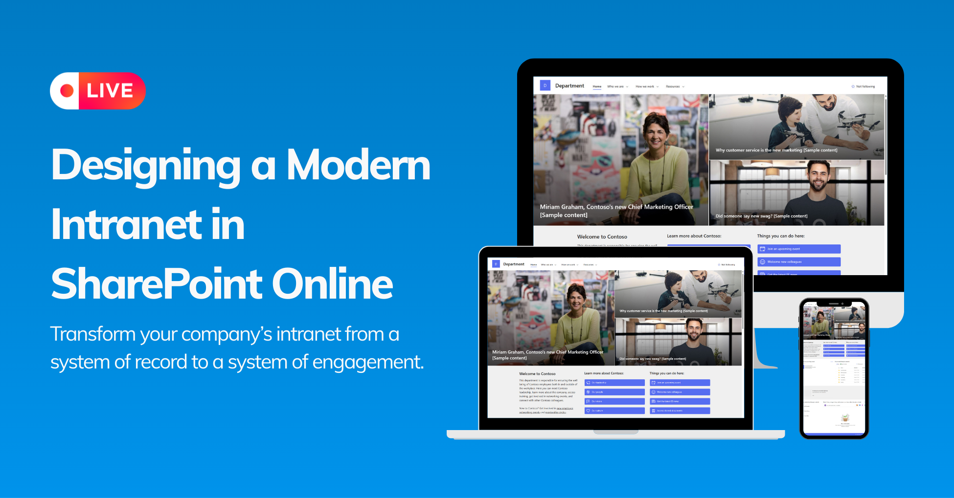 designing modern sharepoint intranet