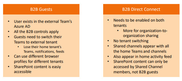 B2B Guests vs B2B Direct Connect