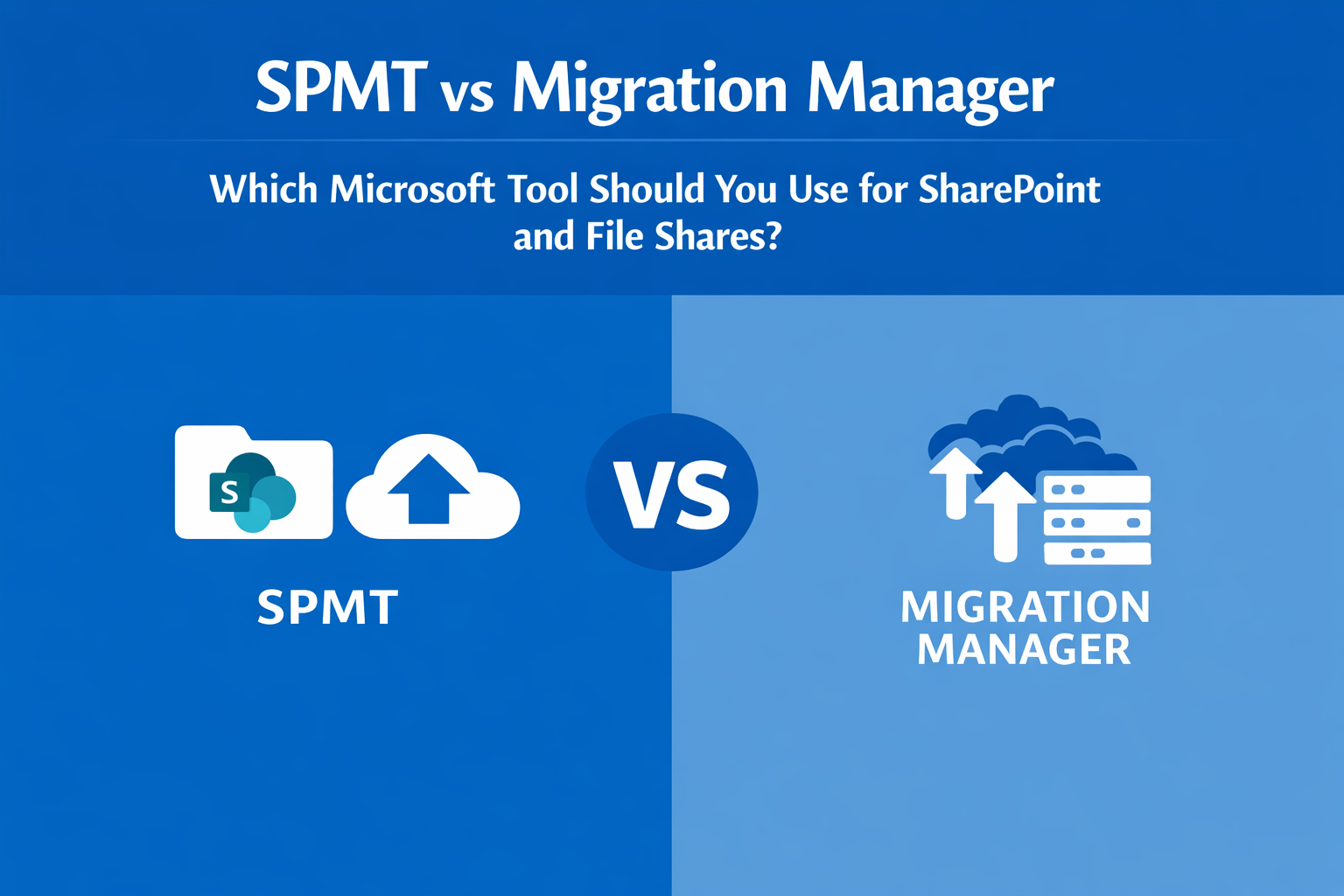 SPMT vs Migration Manager