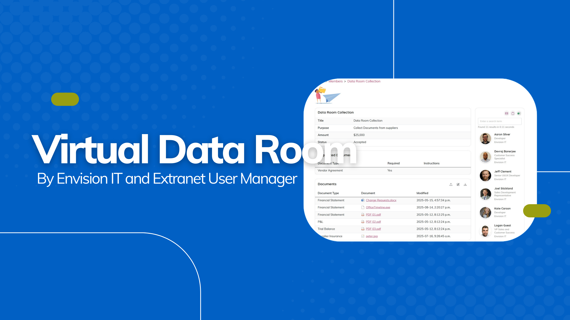 virtual data room for M365
