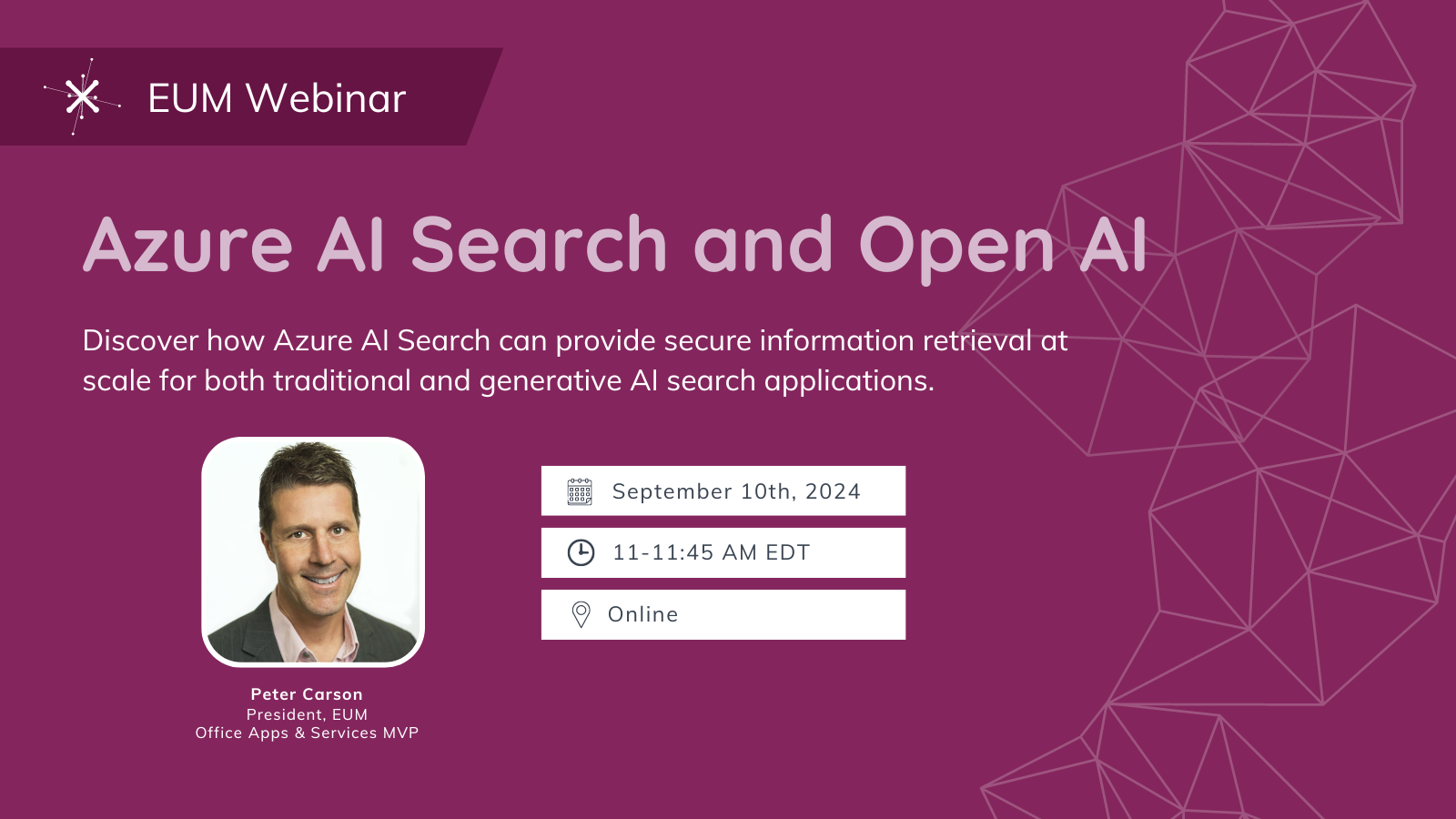 Azure AI Search and Open AI Webinar Rollup