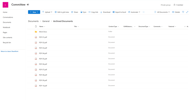 Streamline Committee Workflows