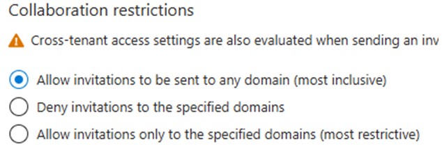 Allow Invitations only Allow Invitations only