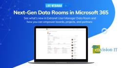 Webinar Recap: Next-Gen Data Rooms in Microsoft 365