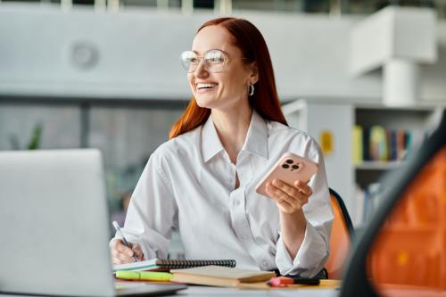 Professional Woman On Laptop