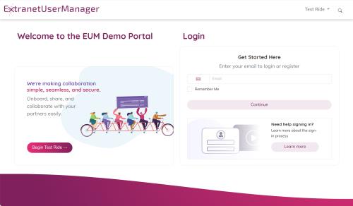 EUM Demo Login