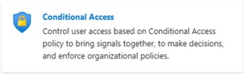 Conditional Access Policy Conditional Access Policy